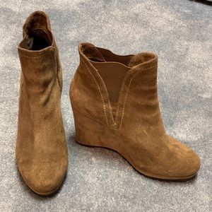 Wedge booties